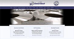 Desktop Screenshot of amerimet.net